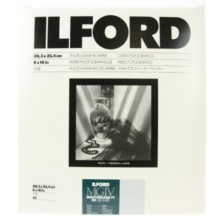Iv Rc Deluxe Pearl (Multigrade IV RC Deluxe Resin Coated VC Variable Contrast Black & White Enlarging Paper - 8x10