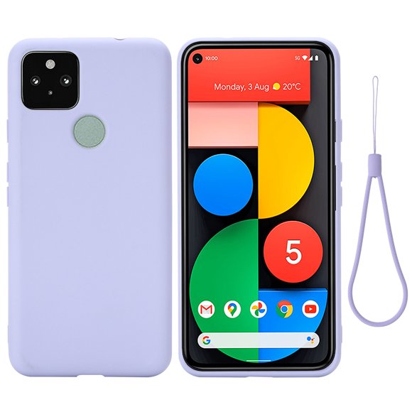 1Pc Liquid Silicone Phone Case Phone Cover Compatible for Pixel 5A 5G