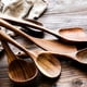 thumbnail image 4 of Billuyoard Espátula de madera, cuchara, colador, juego de utensilios de cocina, suministros de cocina, herramientas de cocina, pala antiadherente Cocina y Comedor Espátula, 4 of 6