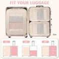 thumbnail image 6 of TRIPGEAR 3‑Set Double‑Deck Compression Packing Cubes, Lightweight Travel Luggage Organizer, 6 of 8