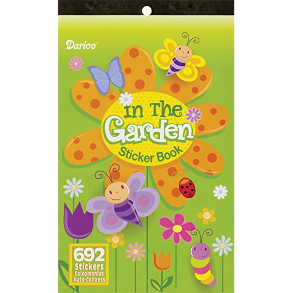 Sticker Book In The Garden 692Pc