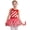 A Red, variant on Kids Girls Sleeveless Sequins Tutu Dress Leotard Figure Ice Skating Christmas Ballet Dance Costumes Green 10