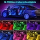 thumbnail image 2 of Interior del coche, iluminación LED interior del coche, iluminación interior del coche, barra de luces LED para coche con control de aplicación, 2 of 5