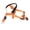 Orange, variant on Soft Dog Halter Muzzle Padded Head Collar Breathable Safety Harness Strap Mouth Guard Prevention Mask for Training Red XL 14 Inches / 35.6 cm
