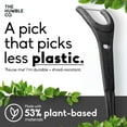 thumbnail image 4 of The Humble Co. Floss Picks (200 Count) – Plant Based Dental Floss Picks with Grip Handle for Superior Oral Care, Dental Hygiene, and Gum Health, Cruelty Free Tooth Floss Picks (Charcoal), 4 of 8