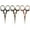 Assortment, variant on JubileeYarn Heirloom Craft Embroidery Scissors w/ Decorative Cast Antique Look Handles - Bronze