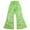 Green, variant on Girls Sequin Pants Metallic Flare Leggings Disco Stage Pants Elastic Waist Hip Hop Jazz Dance Pants Carnival Dance Bell Bottoms Shiny Glitter Sequins Performance