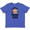 thumbnail image 3 of Inktastic Monkey I Love Hanging out with My Daddy Youth T-Shirt, 3 of 5