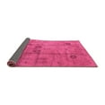 thumbnail image 2 of Ahgly Company Indoor Round Oriental Pink Industrial Area Rugs, 8' Round, 2 of 4
