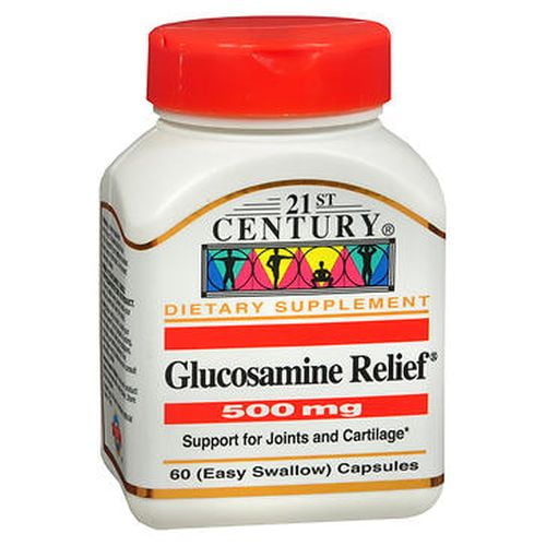21st Century Glucosamine Relief Capsules, 500 mg, 60 Count Walmart