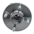 thumbnail image 7 of Detroit Axle - Front Wheel Hub & Bearing Assembly + Outer Tie Rods + Lower Ball Joints Replacement for Saturn Ion 1 2 3 Pontiac G5 Chevy Cobalt [4-Wheel ABS; 4 Lug Wheel Only] - 6pc Set, 7 of 7