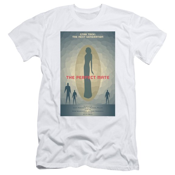 Star Trek Tng Season 5 Episode 21 Adult 30/1 T-Shirt White