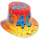 thumbnail image 1 of Hi-Hat Happy 40 Birthday (paquete de 25) The Beistle Company 66211-40, 1 of 1