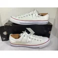 thumbnail image 1 of Ni - ke Converse Men’s Size 11 EU 45 White Canvas All Star OX Low Sneakers AJ-681, 1 of 5
