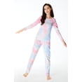 thumbnail image 4 of Beezizac Girls Sleepover Matching Pajamas Size 10-100% Cotton Long Sleeve Tween Kids Jammies Set PJS, 4 of 8
