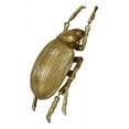 thumbnail image 6 of Ebros Large Gold Leaf Resin Scarab Dung Beetle Wall Sculpture Or Table Decor, 6 of 9