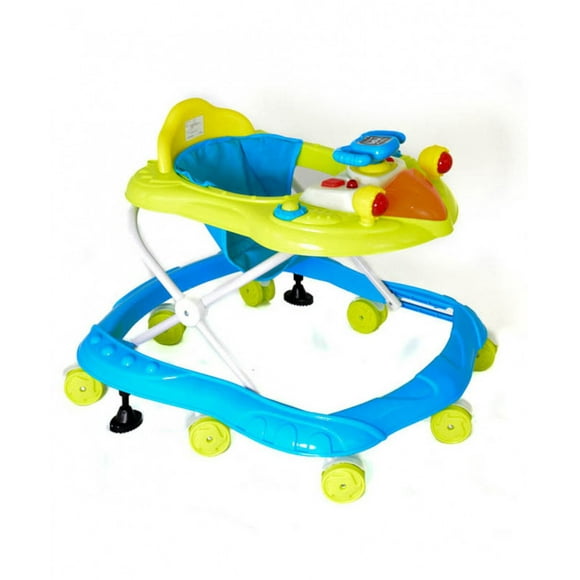 Andadera Para Bebe Caminadora Nave Espacial Melodias The Baby Shop TEK-2035 Caminadora Tablero Musical Verde - Nave Espacial