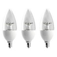 thumbnail image 3 of EcoSmart 40-Watt Equivalent B11 Dimmable LED Light Bulb Soft White (3-Pack), 3 of 7