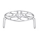 thumbnail image 5 of Bandeja para cocinar huevos al vapor, soporte para huevos, accesorios para ollas, soporte para huevos para el hogar 15cm x 55cm, 5 of 9