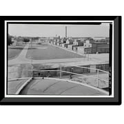 Historic Framed Print, United States Nitrate Plant No. 2, Reservation Road, Muscle Shoals, Muscle Shoals, Colbert County, AL - 17, 17-7/8" x 21-7/8"
