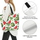 thumbnail image 3 of Balery Watermelons Bolsa Tote Estilo Estético con Cremalleras, Bolsa de Hombro, Bolsa de Compras Grande y Plegable, 3 of 8