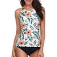 thumbnail image 2 of WREESH Bikini Imprimé Rehausseur Rembourré pour Femmes Maillot de Bain Tenue de Plage Ensemble, 2 of 4