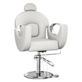 thumbnail image 1 of Gaderth Chaise de Barbier, Chaise de Salon Inclinable pour Coiffeur, Chaise Pivotante à 360°, Chaise de Coiffeur avec Pompe Hydraulique, Repose-Pieds, Appui-Tête Réglable et Dossier Inclinable, Fauteuil de Spa pour Spa à Domicile Shampooing, 1 of 8