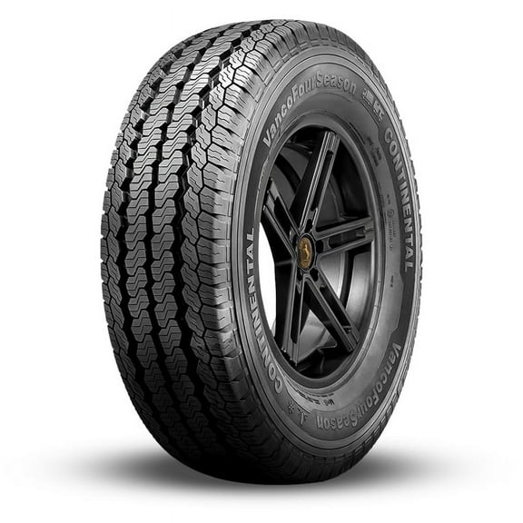 1 Continental VancoFourSeason 245/75R16 120/116N Cargo Van Fleet Tire 10 PLY 4510990000 / 245/75/16 / 2457516