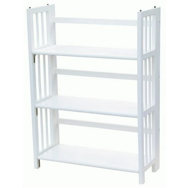 Ltd  3 Tier Folding Bookcase  White