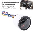 thumbnail image 3 of 52mm Tachometer, 0 - 6000RPM Tachometer Gauge, 7 Color Backlit Marine RPM Tachometer Outboard Tachometer with Hour Meter for Marine Car Truck Gas Engine, 3 of 7