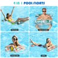 thumbnail image 2 of Pack de 2 balsas inflables Pool Floats para adultos Clothirily, 2 of 9