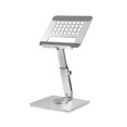 thumbnail image 1 of kurtrusly Support de Tablette Pliant Rotatif à 360 Degrés Multi-angle Réglable Rétractable Support en Alliage d'Aluminium Support Accessoires Cadeaux Argent, 1 of 7