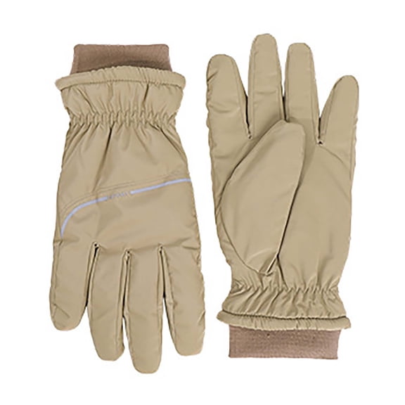 CAIXIA Gloves For Winter Women Winter Thermal Touchscreen Gloves for Adults Insulated Cold Weather Water Skiing Sports Warm,Khaki