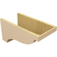 thumbnail image 5 of 11"W x 22"D x 11"H Wide Garner Rough Cedar Woodgrain TimberThane Corbel, Primed Tan, 5 of 6