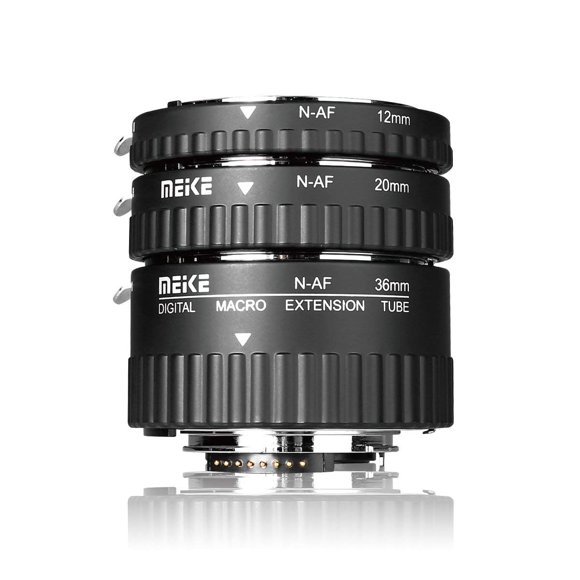 Adaptador de tubo de extensión macro Meike N-AF1-A para Nikon DSLR