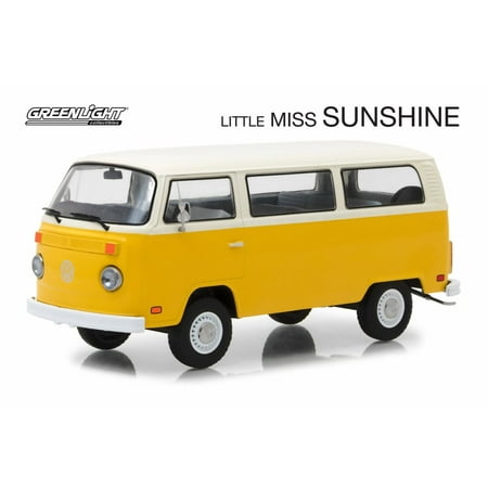T2 Bus - 1978 Volkswagen Type 2 (T2) Bus, Little Miss Sunshine - Greenlight 84081 - 1/24 scale Diecast Model Toy Car