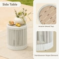 thumbnail image 3 of CHITA Outdoor Wood Patio Furniture Swivel Chair, 3 of 8