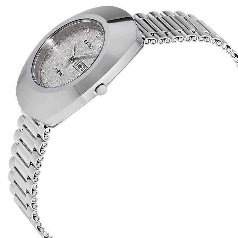 Rado Men's Watch R12391103, Silver Dial, Quartz Movement, 30m