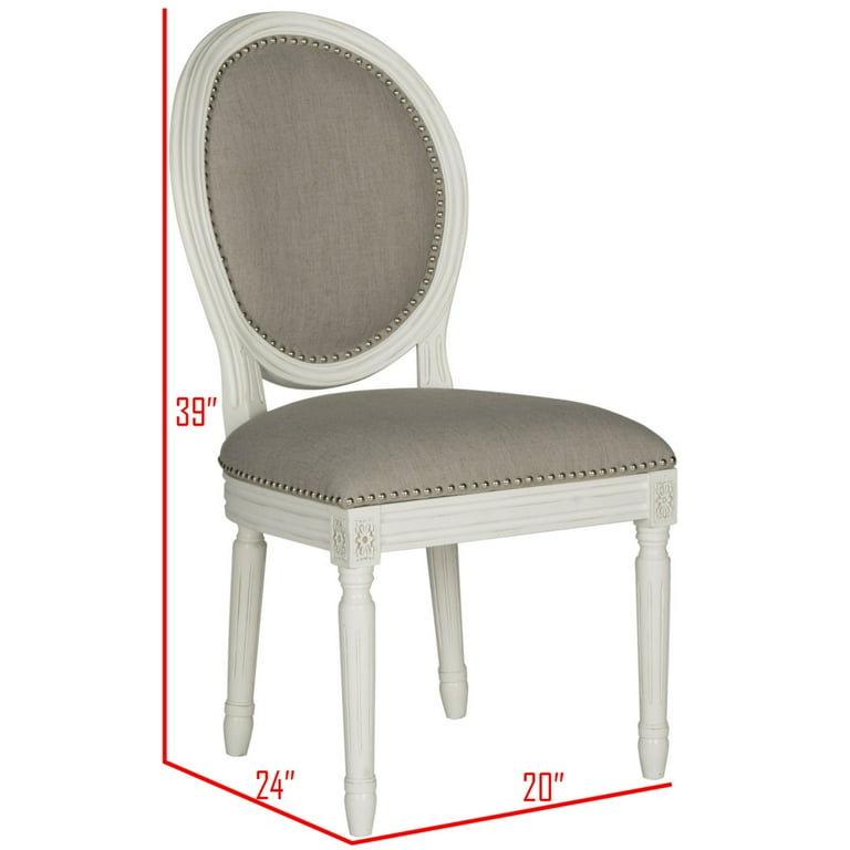 SAFAVIEH Holloway French Brasserie Oval Side Chair, Set of 2