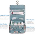 thumbnail image 4 of Bolsas de almacenamiento de viaje portátiles, múltiples bolsillos, bolsas de aseo plegables de gran capacidad, organizador para exteriores o bolsas de cosméticos de maquillaje para el hogar, 4 of 8