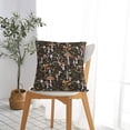 thumbnail image 5 of Honeii Mushroom Garnish Print Throw Pillow, Square Decorative Pillow Forms Soft Fluffy Plump Pillow Decorative Pillow Inserts,Couch Pillows-22"x22", 5 of 7