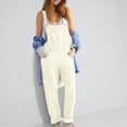 thumbnail image 2 of DHFJKG Women Baggy Jeans Overalls Straight Leg Denim Pants Bib Overalls Jumpsuit Boyfriend Streetwear Summer Adjustable Straps Stylish Onesie, 2 of 5