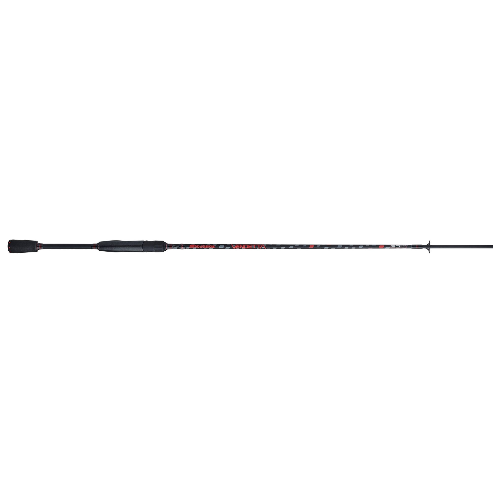 Abu Garcia 6’3” Vendetta Spinning Fishing Rod, 1 Piece Rod