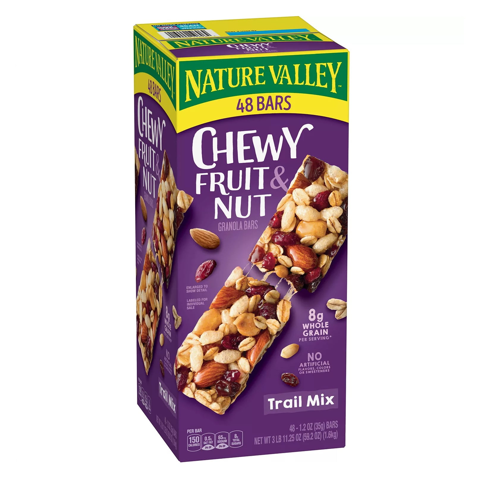 Nature Valley Chewy Trail Mix Fruit & Nut Granola Bars (48 ct