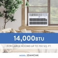 thumbnail image 5 of Denali Aire® 14,000 BTU 115-Volt Window Air Conditioner - Efficient Cooling, 5 of 5