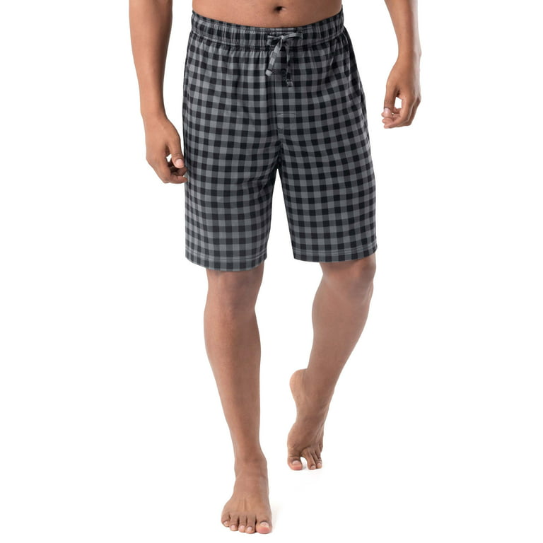 George Mens and Big Men's Printed Knit Sleep Pajama Shorts, 2-Pack, Sizes  S-5XL 