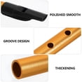 thumbnail image 3 of HEANUJJ Professional Black Clarinet Instrument 6-Hole Wind Instrument Ideal for Beginners, 3 of 6