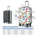 thumbnail image 5 of Picia Summer Luggage Protector Cover Thicken Suitcase Protector Cover Fit 18-32 Inch Luggage-, 5 of 9