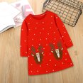 thumbnail image 4 of Vêtements pour Bébé Fille Robes pour Filles Décontractées Printemps Automne Hiver Coton Manches Longues Robe T-Shirt Vêtements Fille Vêtements en Liquidation, 4 of 7