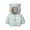 #157Green, variant on Baby Boys Girls Winter Coats Toddler Hood Jacket Kids Cute Lightweight Warm down Padded Outwear